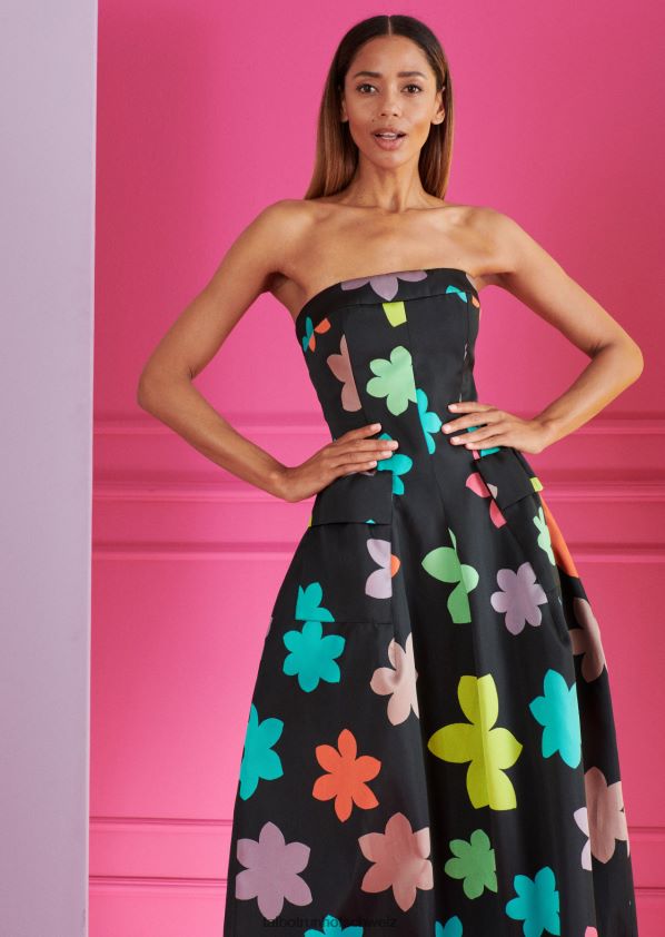 8NNJJV84 Kleidung Schwarz Frauen Talbot Runhof Ballkleid Couplet4