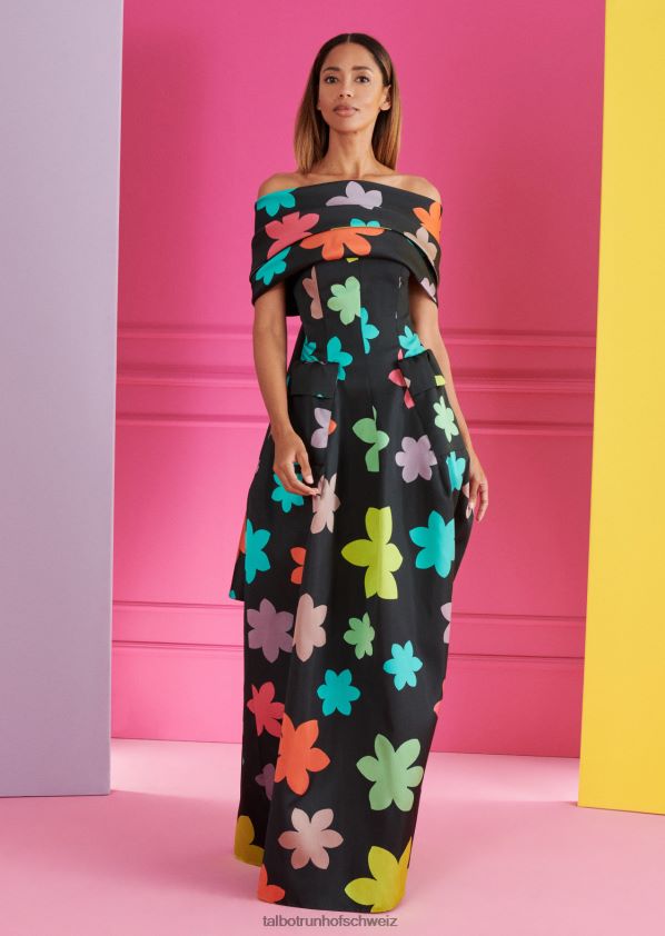 8NNJJV84 Kleidung Schwarz Frauen Talbot Runhof Ballkleid Couplet4