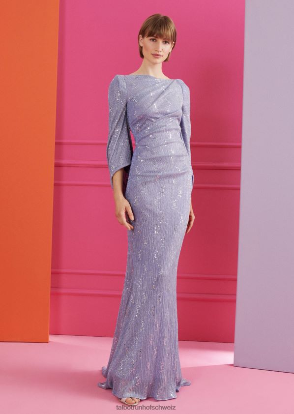 8NNJJV88 Kleidung Kornblumenblau Frauen Talbot Runhof Abendkleid sonica3
