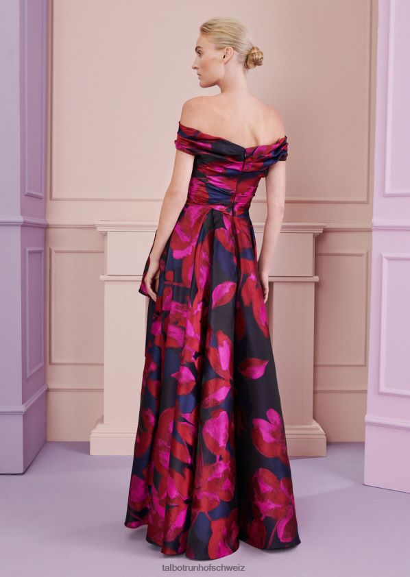 8NNJJV8 Kleidung königliches Marineblau Frauen Talbot Runhof Ballkleid cordero4