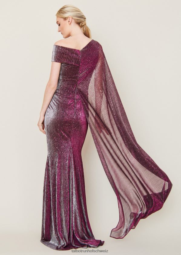 8NNJJV92 Kleidung fuchsiarot Frauen Talbot Runhof Abendkleid Rosedale7