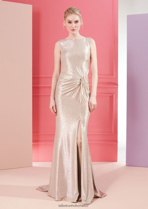 8NNJJV94 Kleidung Platin Frauen Talbot Runhof Abendkleid Patensohn1