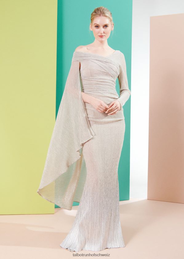 8NNJJV98 Kleidung Eisgold Frauen Talbot Runhof Abendkleid goldfield1