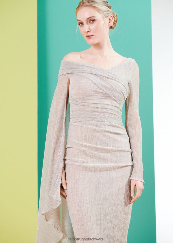 8NNJJV98 Kleidung Eisgold Frauen Talbot Runhof Abendkleid goldfield1