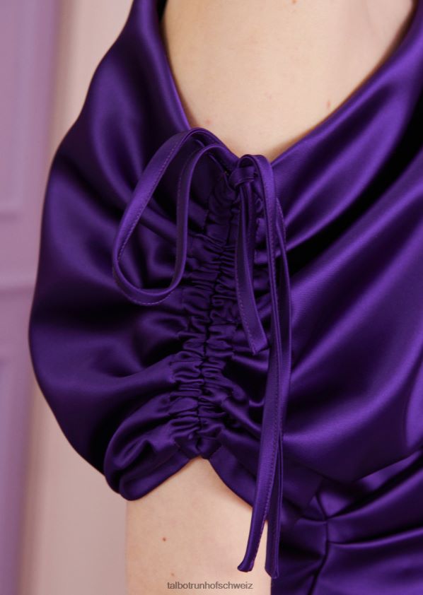 8NNJJV114 Kleidung Glyzinien lila Frauen Talbot Runhof Midikleid kokao2