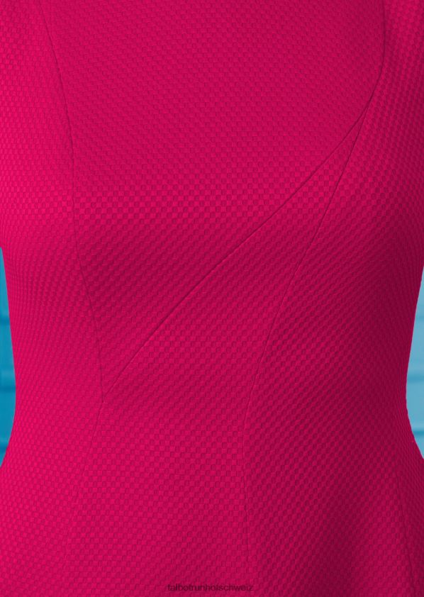 8NNJJV124 Kleidung Teebeerrosa Frauen Talbot Runhof Midikleid holanda1
