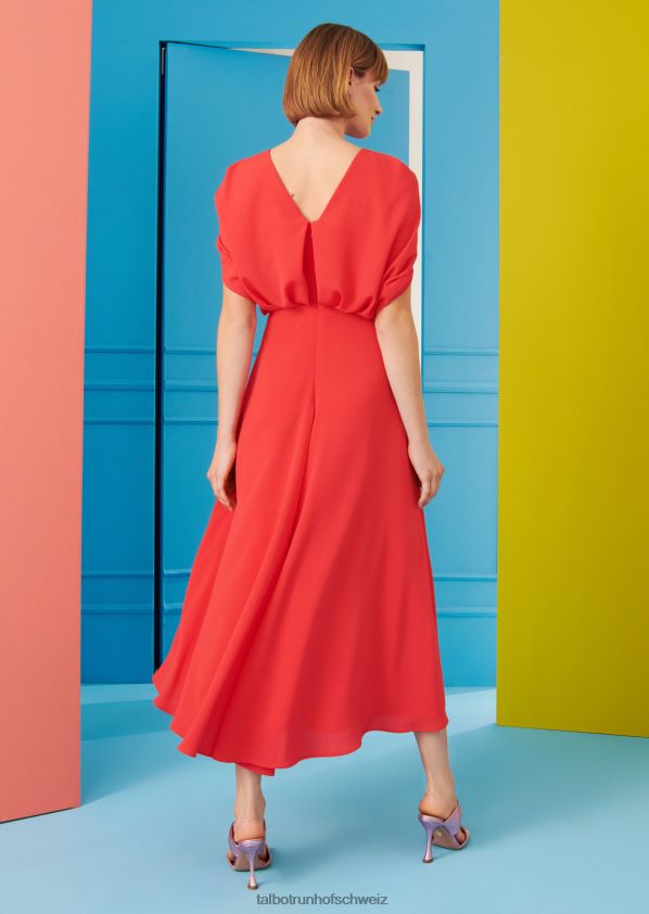 8NNJJV127 Kleidung cerise Frauen Talbot Runhof Midikleid gosha1