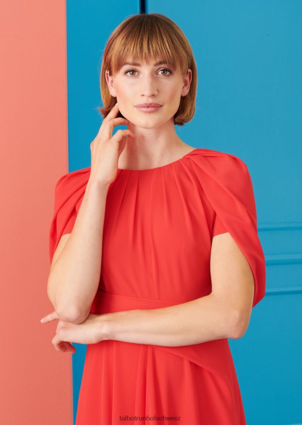8NNJJV127 Kleidung cerise Frauen Talbot Runhof Midikleid gosha1