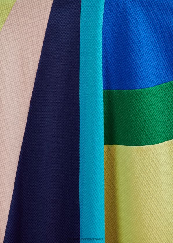 8NNJJV134 Kleidung Mischfarbe Smaragdgrün Frauen Talbot Runhof Midikleid hogo1