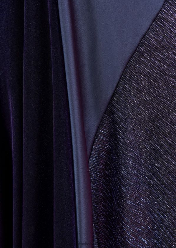 8NNJJV137 Kleidung Mitternachtsblau Frauen Talbot Runhof Midikleid horno1