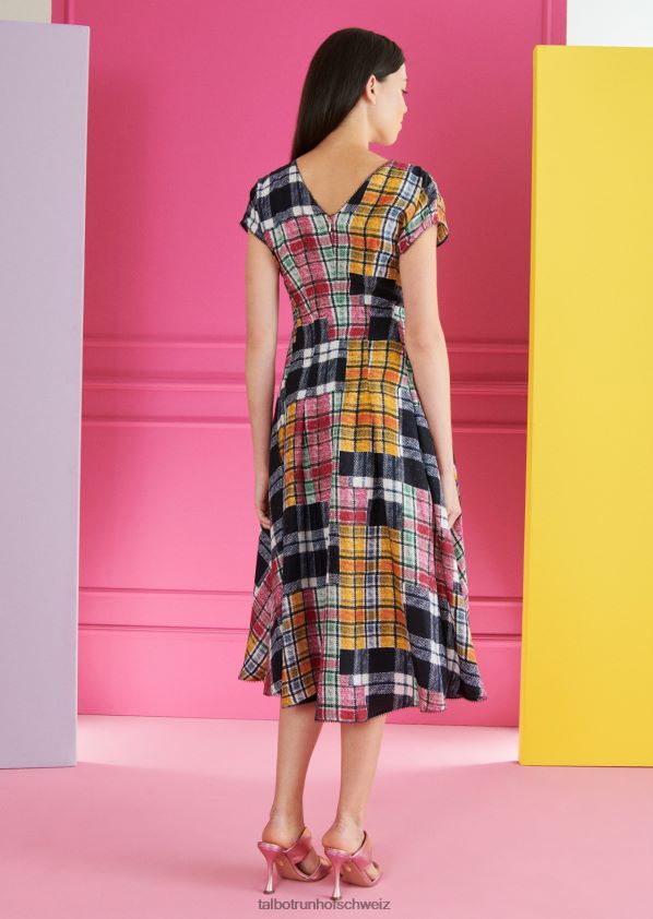 8NNJJV141 Kleidung Mehrfarbig Frauen Talbot Runhof Midikleid solera7