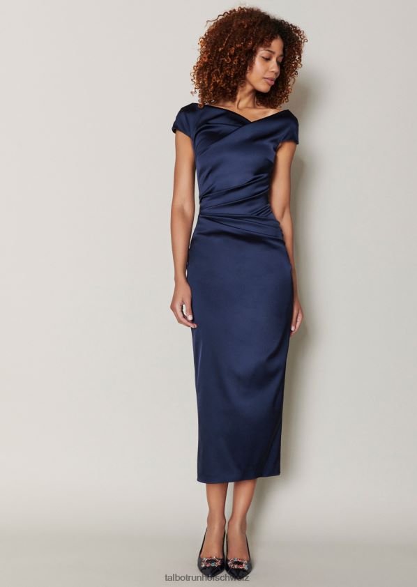 8NNJJV142 Kleidung Armada Frauen Talbot Runhof Midikleid roya1