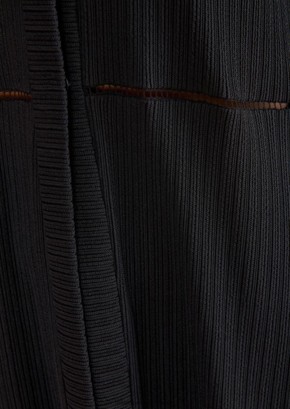 8NNJJV144 Kleidung Schwarz Frauen Talbot Runhof Midikleid goy2