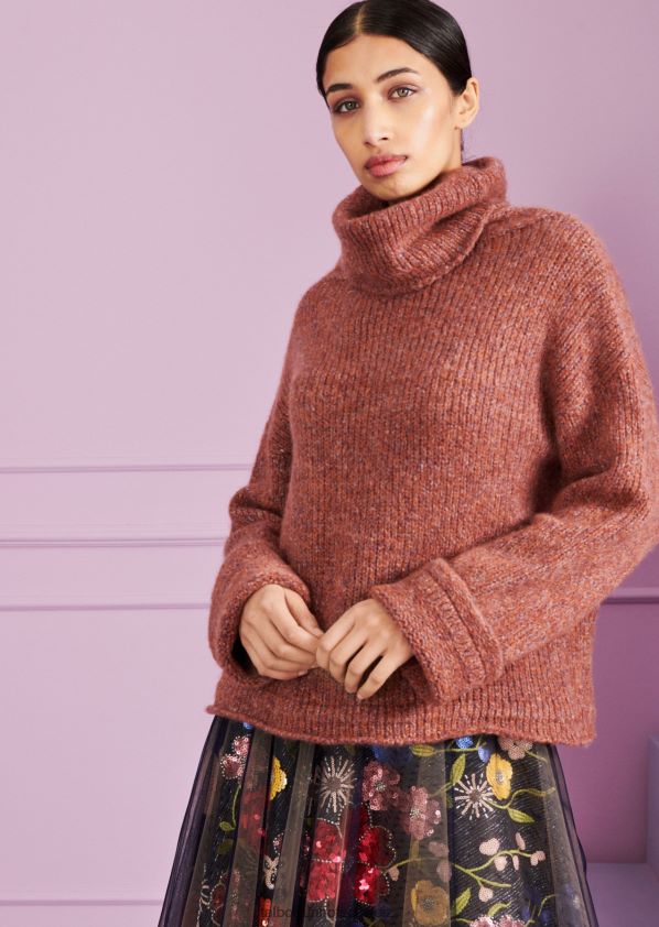 8NNJJV279 Kleidung Roségold Frauen Talbot Runhof Pullover MarlasPullover1