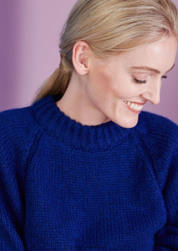 8NNJJV293 Kleidung Königsblau Frauen Talbot Runhof Pullover odasweater1