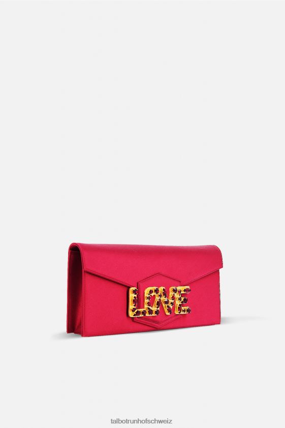 8NNJJV425 Zubehör Burgunderrot Frauen Talbot Runhof Pellegrino Paris Clutch Love