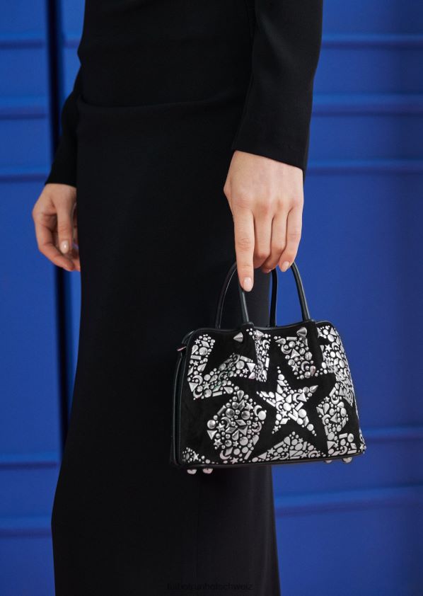 8NNJJV429 Zubehör Schwarz Frauen Talbot Runhof Pellegrino Pars Handtasche Lana