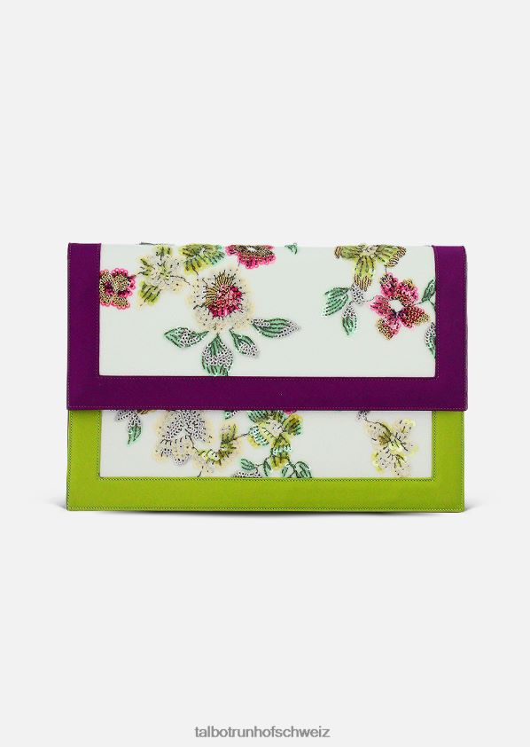 8NNJJV430 Zubehör lila Grün Frauen Talbot Runhof Pellegrino Paris Clutch Helena