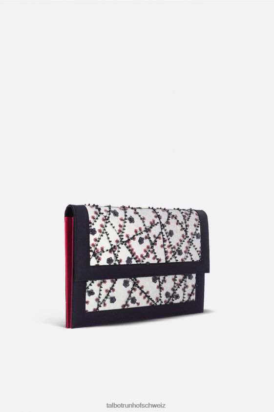 8NNJJV431 Zubehör Schwarz-Weiss Frauen Talbot Runhof Pellegrino Paris Clutch Helena