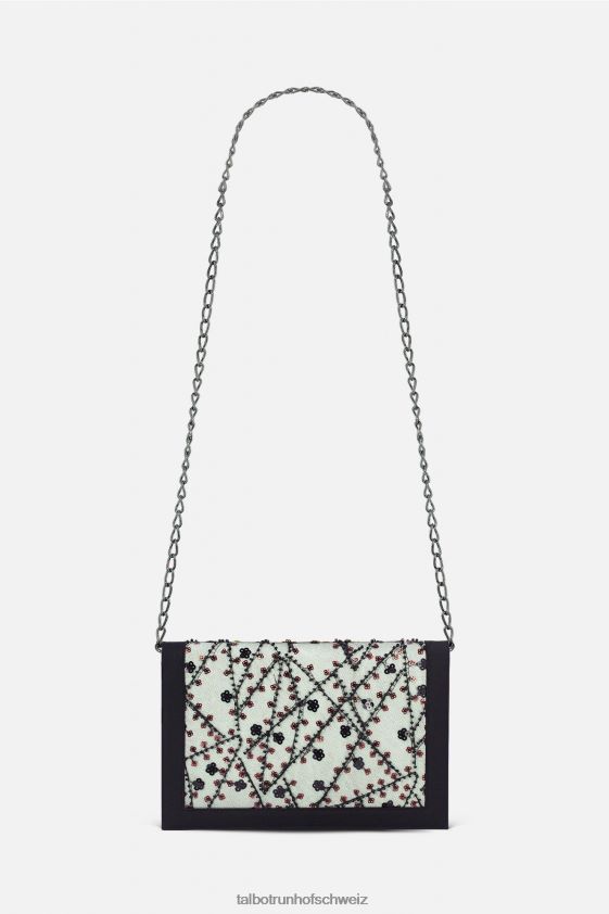 8NNJJV431 Zubehör Schwarz-Weiss Frauen Talbot Runhof Pellegrino Paris Clutch Helena