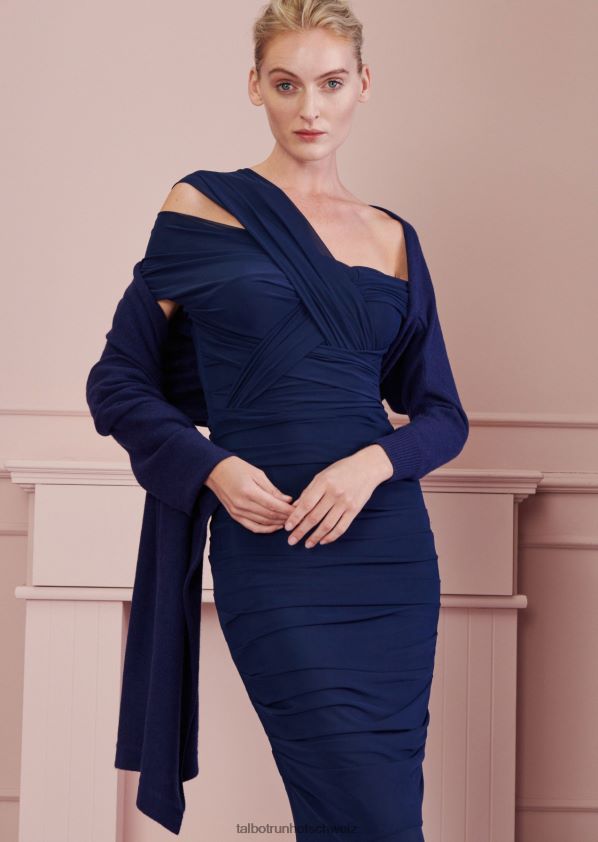 8NNJJV411 Zubehör Blau Frauen Talbot Runhof stola kasha1