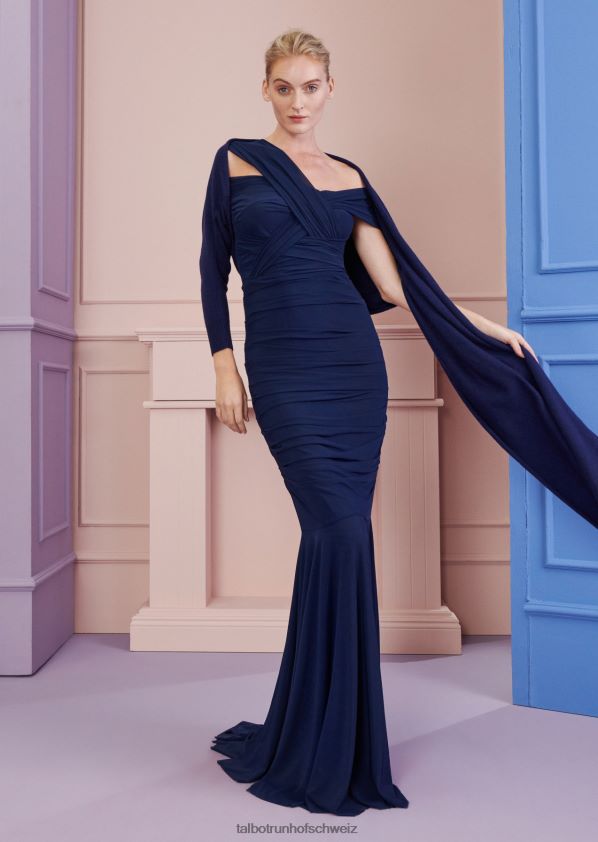 8NNJJV411 Zubehör Blau Frauen Talbot Runhof stola kasha1
